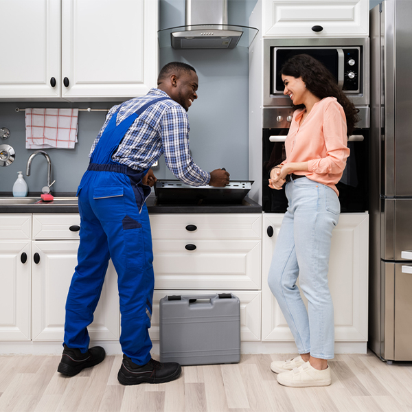 what kind of warranty do you offer on your cooktop repair services in Oakland TN